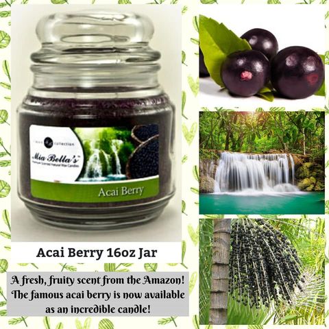 Acai Berry 16 oz Jar