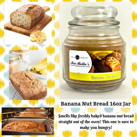 Banana Nut Bread 16 oz Jar