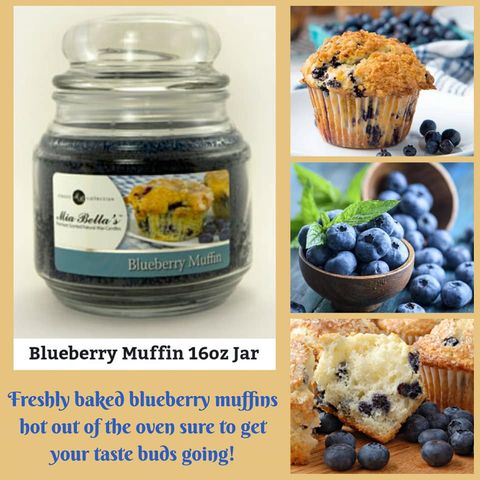 Blueberry Muffin 16 oz Jar