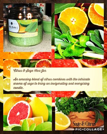 Citrus & Sage 16 oz Jar