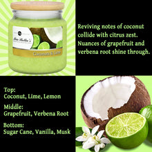 Load image into Gallery viewer, coconuts &amp; Lime 16 oz Jar
