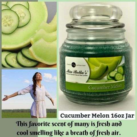 Cucumber Melon 16 oz Jar