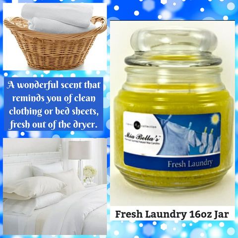 Fresh Laundry 16 oz Jar