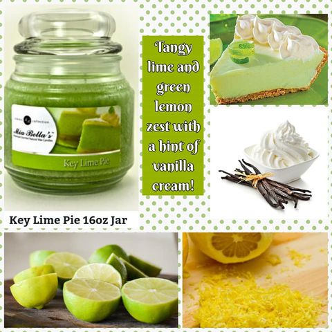 Key Lime Pie 16 oz Jar