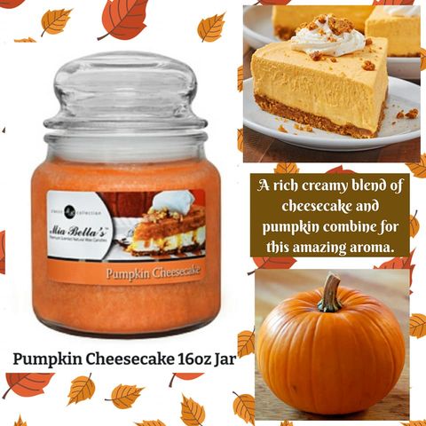 Pumpkin Cheesecake 16 oz Jar