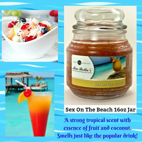 Sex On The Beach 16 oz Jar